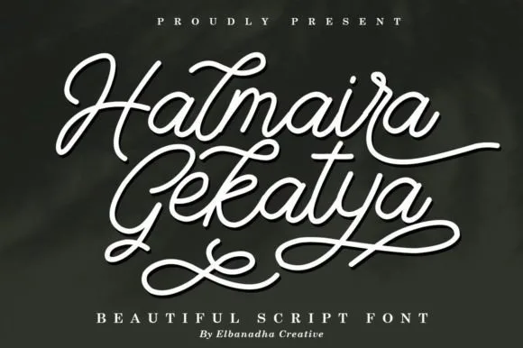 Halmaira Gekatya Font Halmaira Gekatya Font Poster 1
