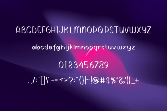 Halusanmaya Font Poster 4