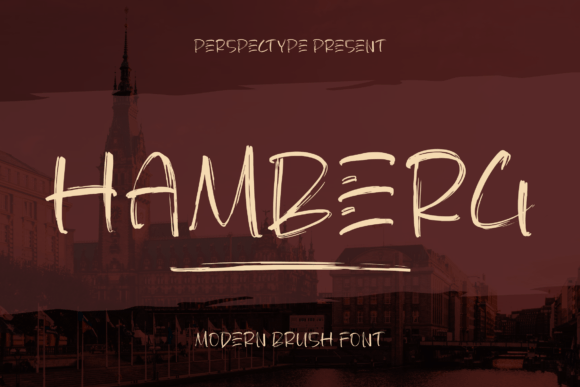 Hamberg Font Poster 1