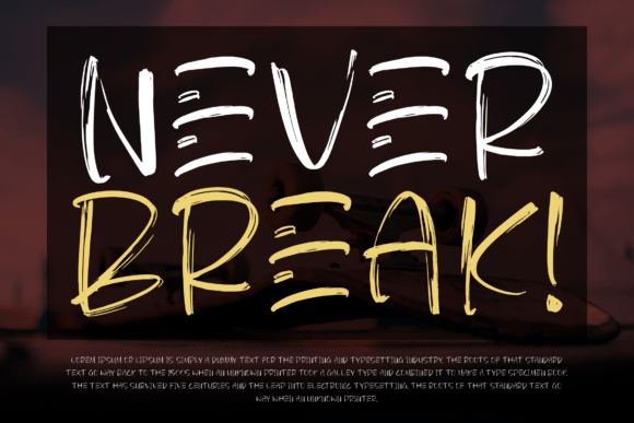 Hamberg Font Poster 9