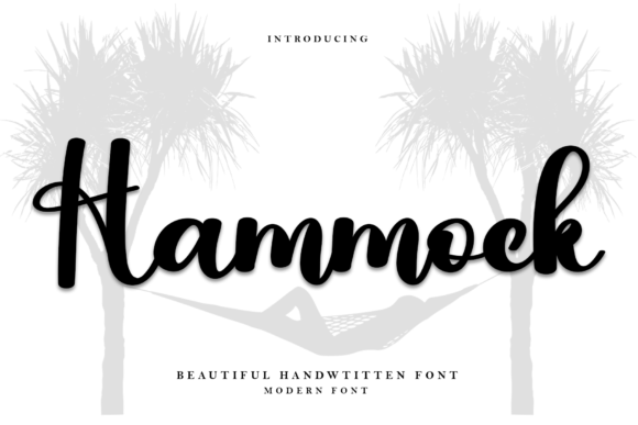 Hammock Font Poster 1