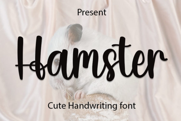 Hamster Font Poster 1