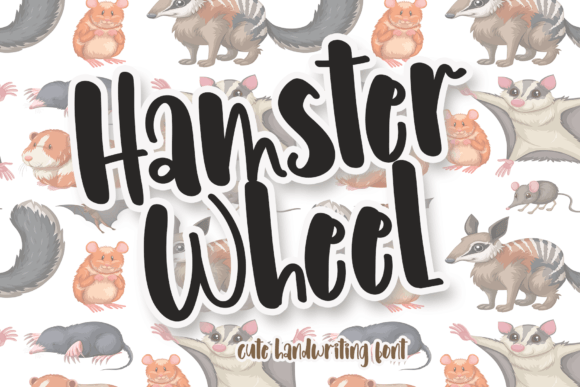 Hamster Wheel Font