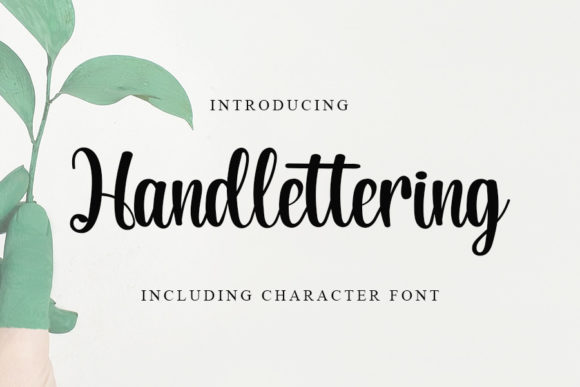 Hand Lettering Font