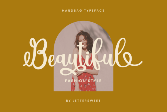 Handbag Font Poster 5