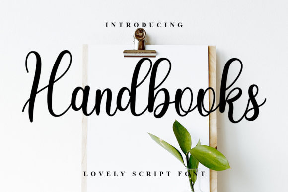 Handbooks Font