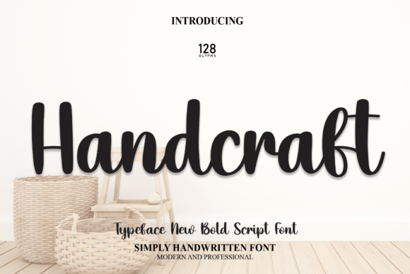 Handcraft Font Poster 1