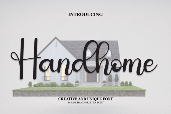 Handhome Font Poster 1