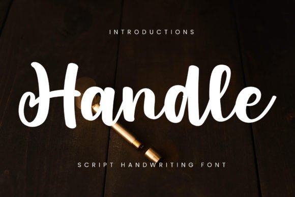 Handle Font Poster 1