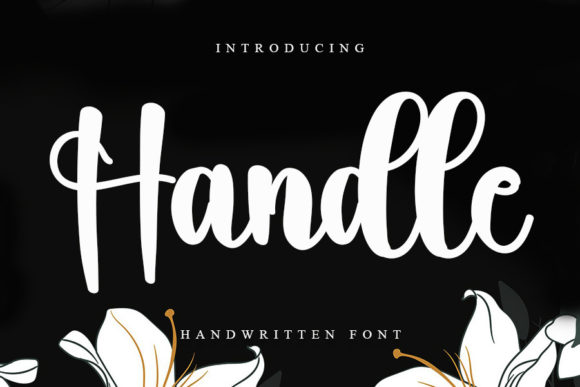 Handle Font Poster 1