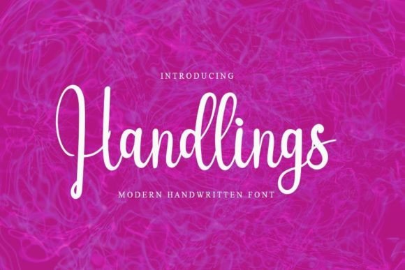 Handlings Font