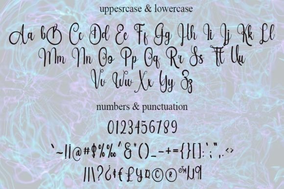 Handlings Font Poster 5