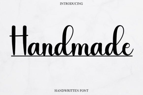 Handmade Font Poster 1