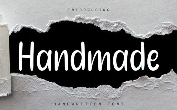 Handmade Font Poster 1