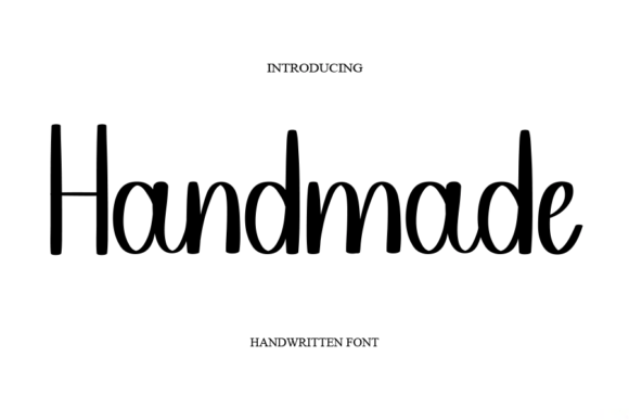 Handmade Font Poster 1