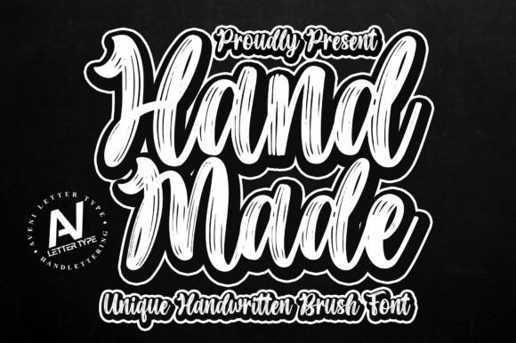 Handmade Font Poster 1