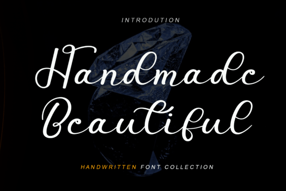 Handmade  Beautiful Font Poster 1
