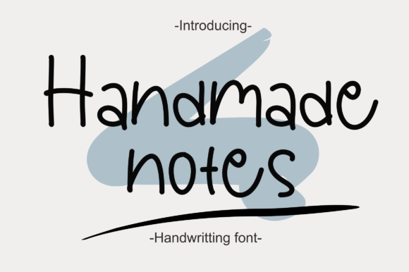 Handmade Notes Font