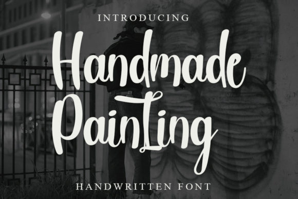 Handmade Painting Font Poster 1