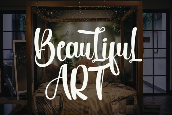Handmade Painting Font Poster 2