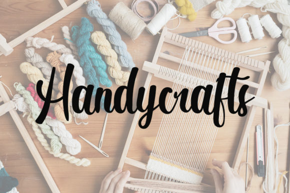 Handmade Product Font Poster 2