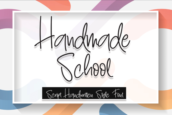 Handmade School Font