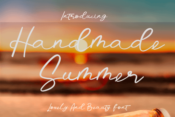 Handmade Summer Font