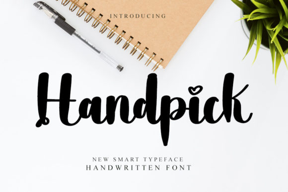 Handpick Font Poster 1