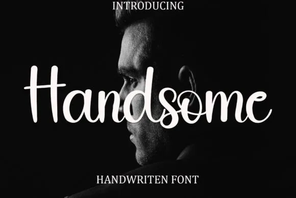 Handsome Font Poster 1