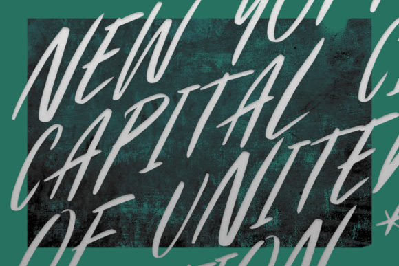 Handstory Font Poster 11