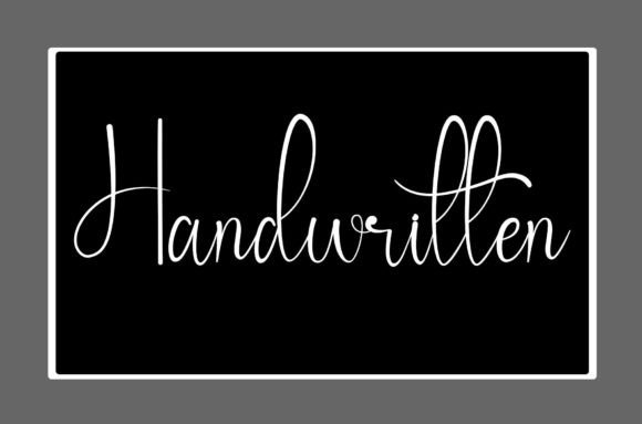 Handwritten Font