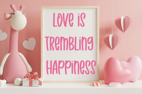 Handwritten Font Poster 3