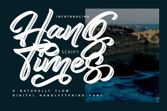 Hang Times Font Poster 1