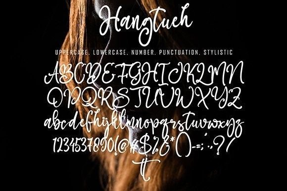 Hangtueh Font Poster 7