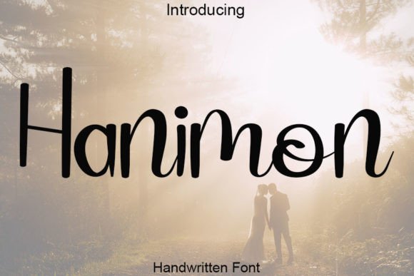 Hanimon Font Poster 1