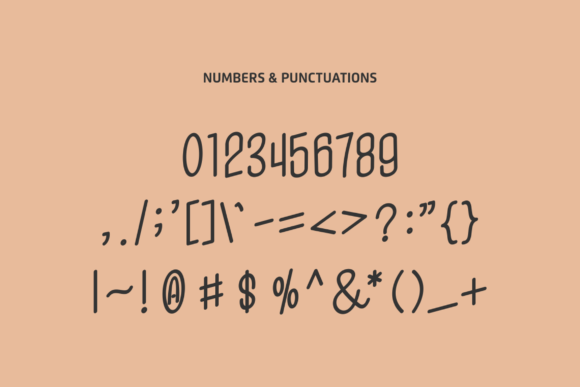 Hankring Font Poster 4