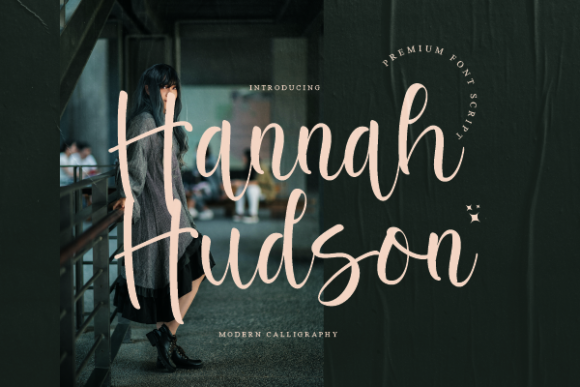 Hannah Hudson Font Poster 1