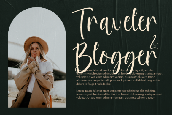 Hannah Hudson Font Poster 5