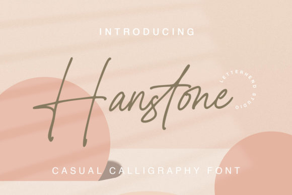 Hanstone Font