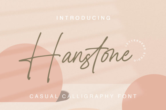 Hanstone Font Poster 1