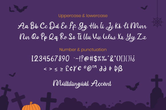 Hantu Tail Font Poster 6