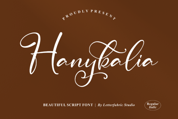 Hanykalia Font Hanykalia Font Poster 1