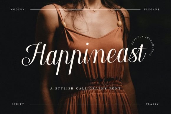 Happineast Font Poster 1