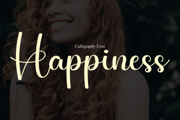 Happiness Font Poster 1