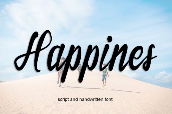 Happiness Font Poster 1