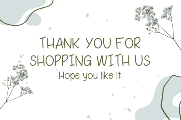 Happy Font Poster 5