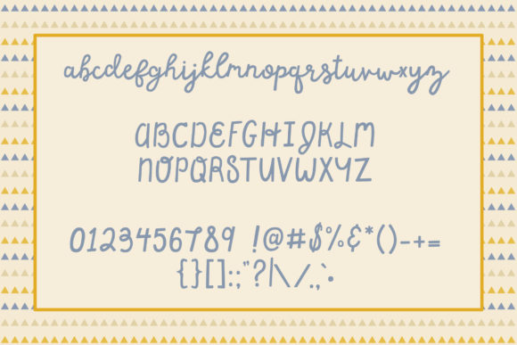 Happy Dance Font Poster 2