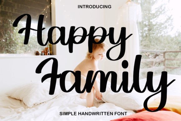 Happy Family Font Poster 1