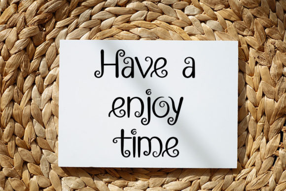 Happy Family Font Poster 4