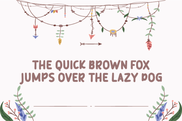 Happy Hippie Font Poster 4